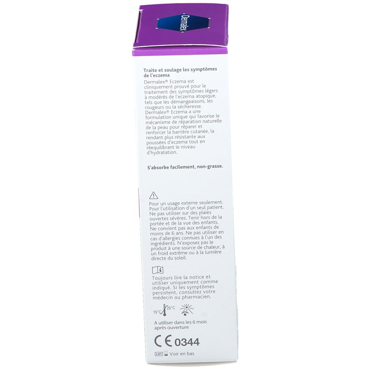 Dermalex Eczéma Traitement dermatologique