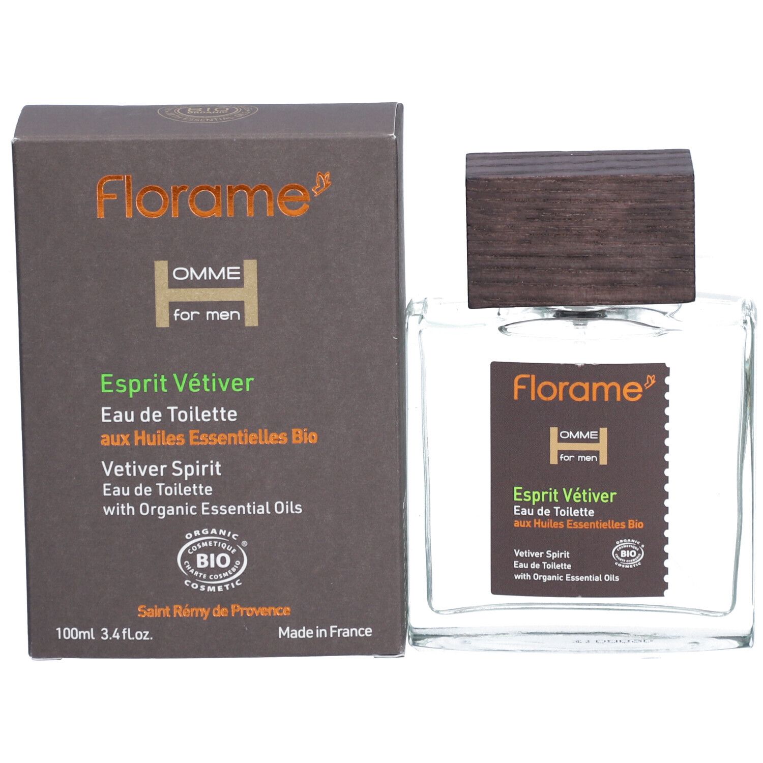 Florame Homme Eau de Toilette Esprit Vetiver