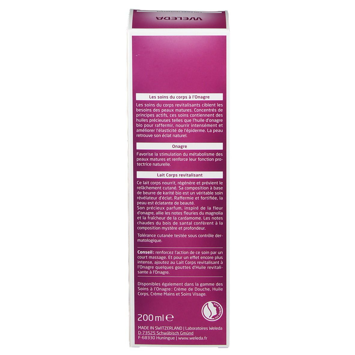Weleda Nachtkerze Revitalisierende Körperlotion