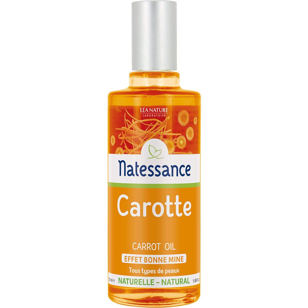 Natessance Öl Gute Mine Karotte Gesicht und Hals