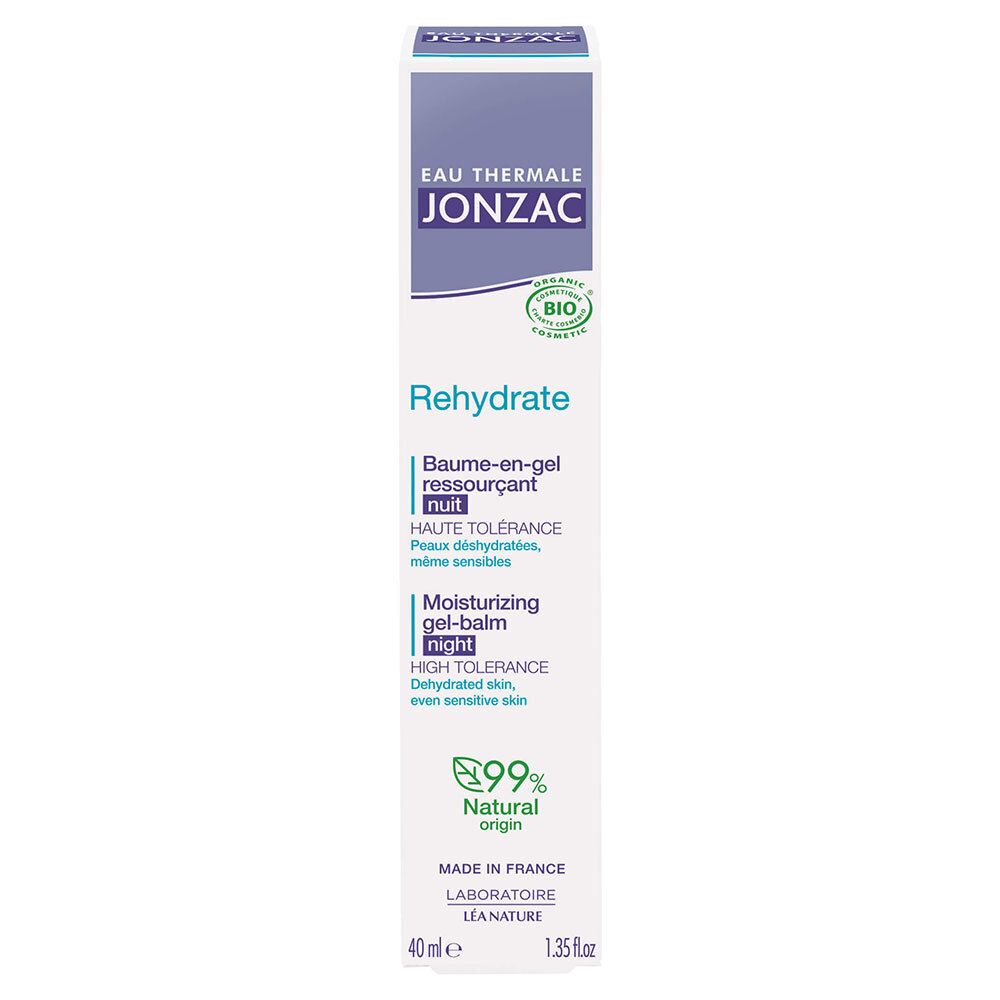Jonzac REhydrate Gel-Baume de Nuit Ressourçant Bio