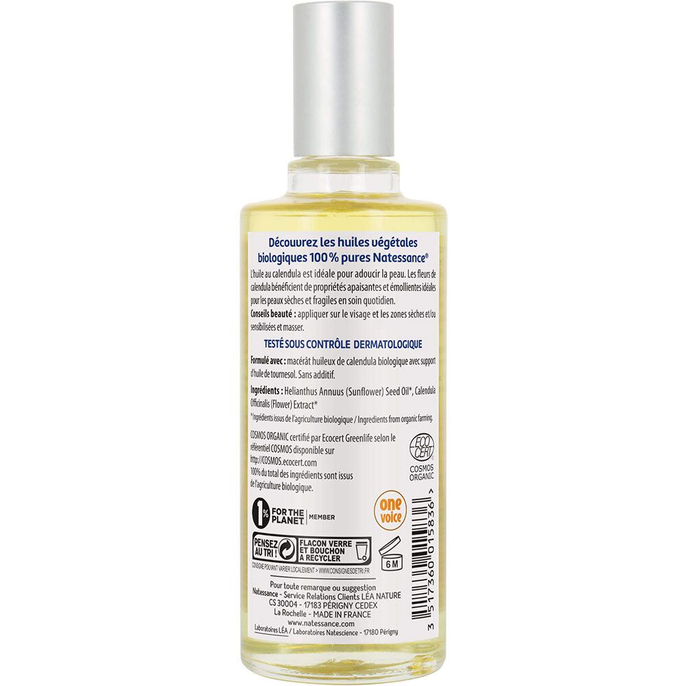 Natessance Bio Calendula Öl Empfindliche Haut