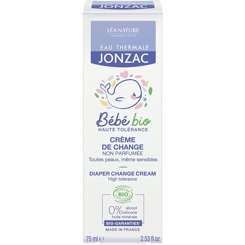 Jonzac Bébé Bio Crème de Change Sans Parfum