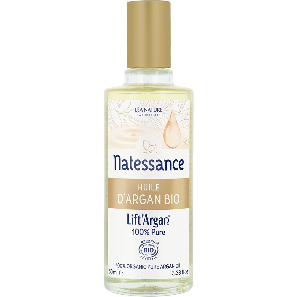 Natessance Huile d’Argan Bio Lift’Argan Visage Corps Cheveux