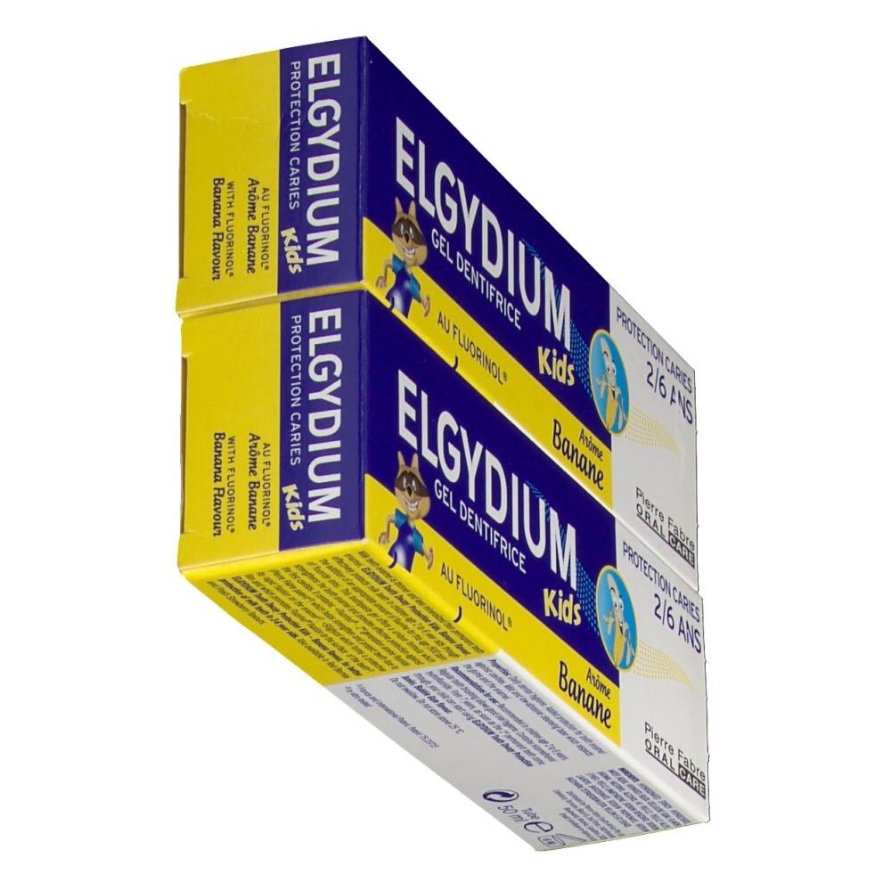 Elgydium Kinder-Zahnpasta-Banane 2 - 6 Jahre alt