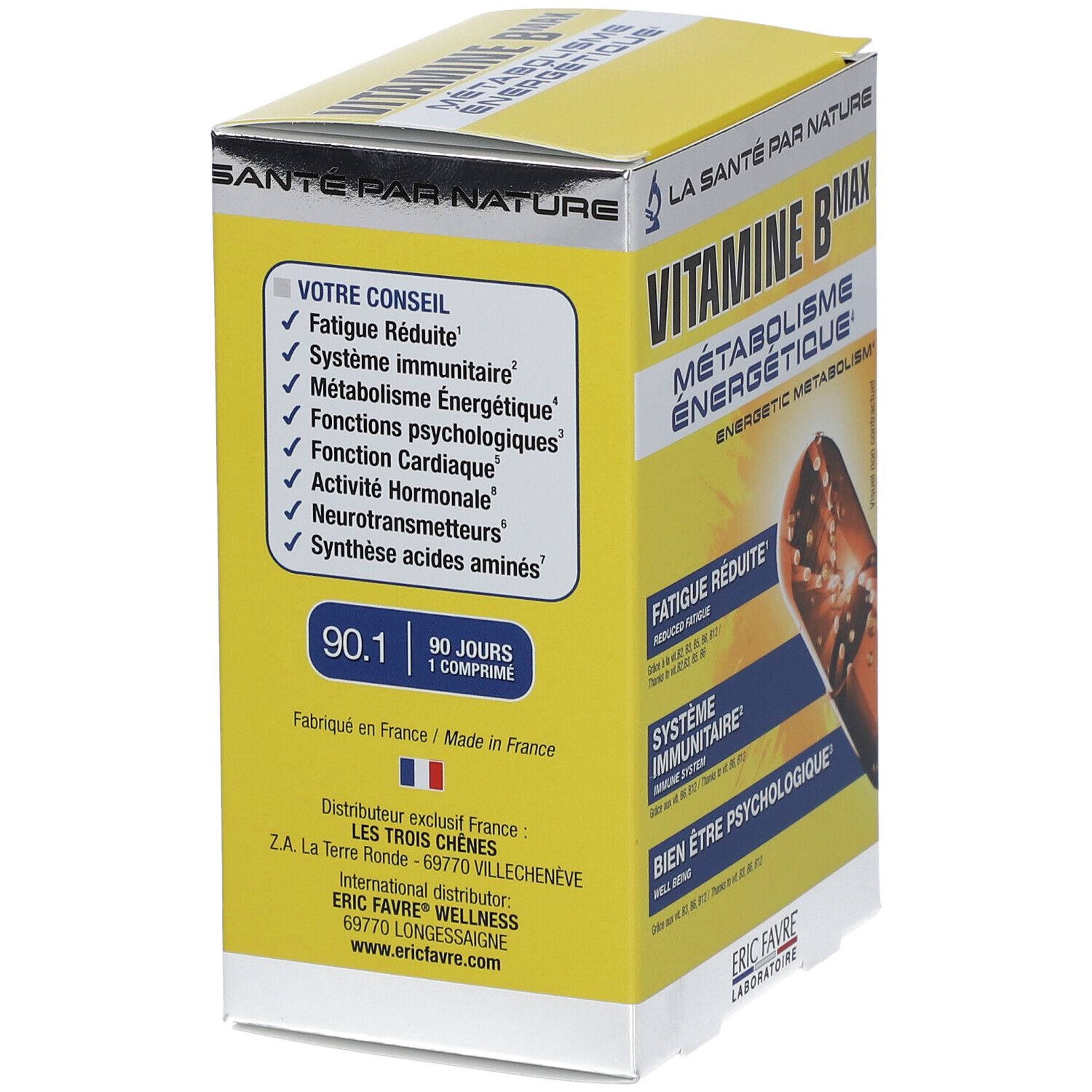 ERIC FAVRE Vitamines B max - Métabolisme énergétique