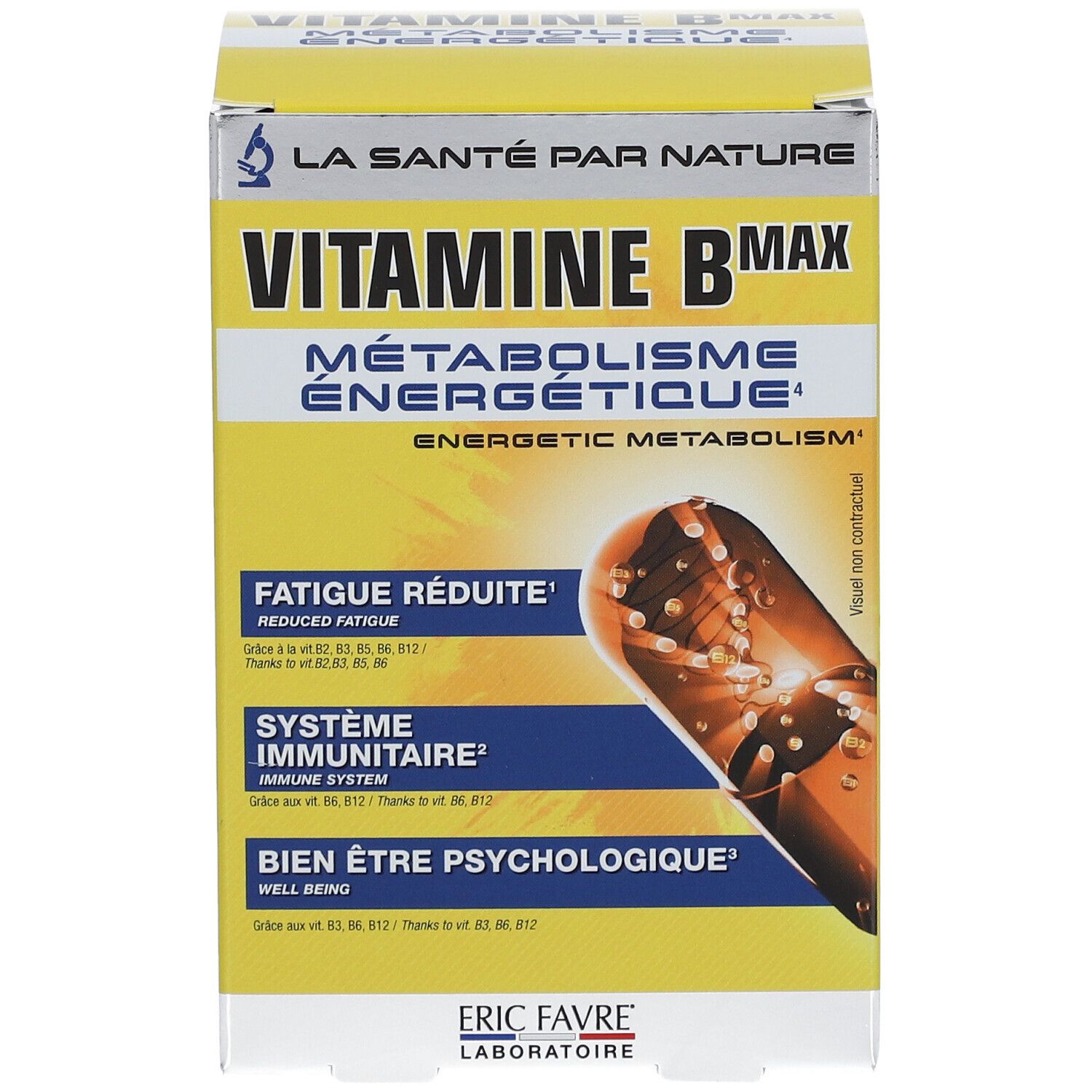 ERIC FAVRE Vitamines B max - Métabolisme énergétique