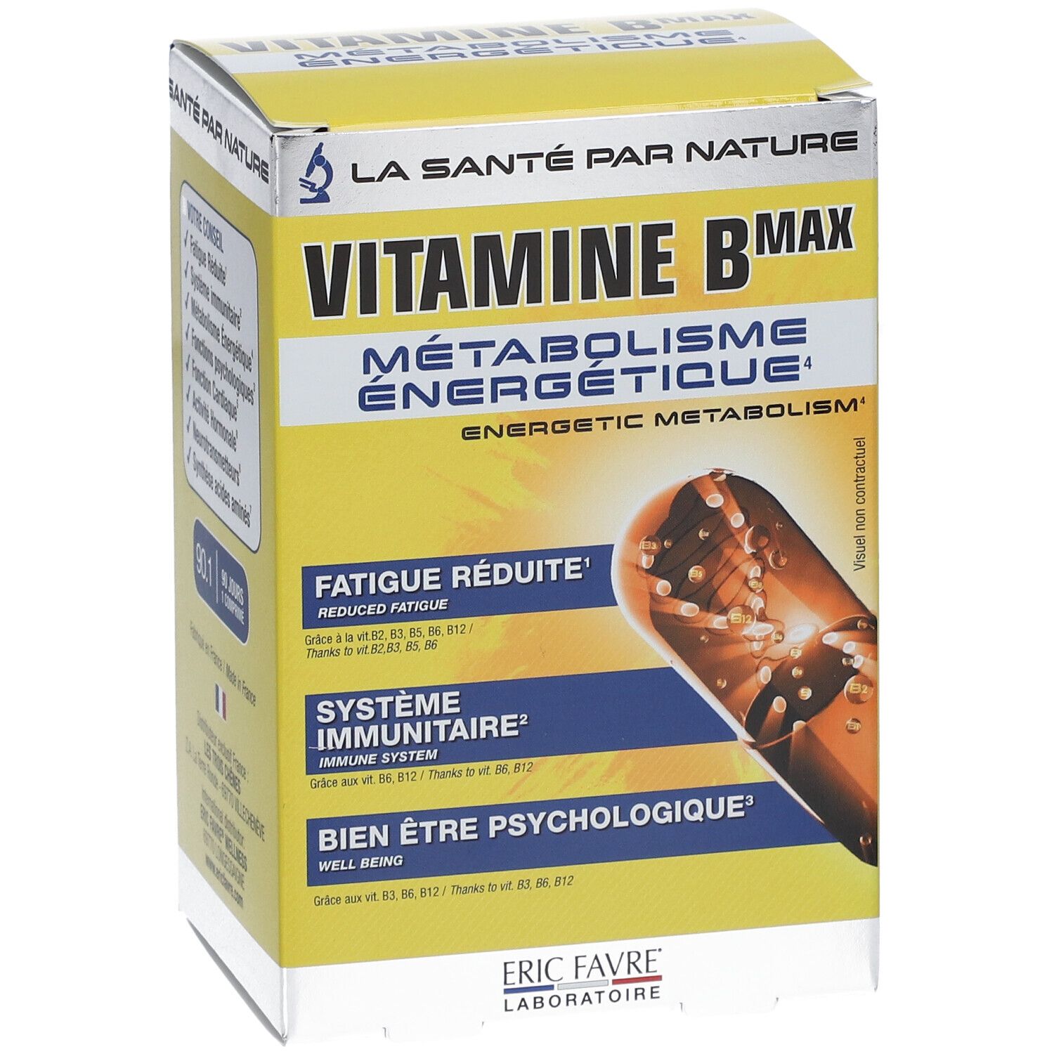 ERIC FAVRE Vitamines B max - Métabolisme énergétique