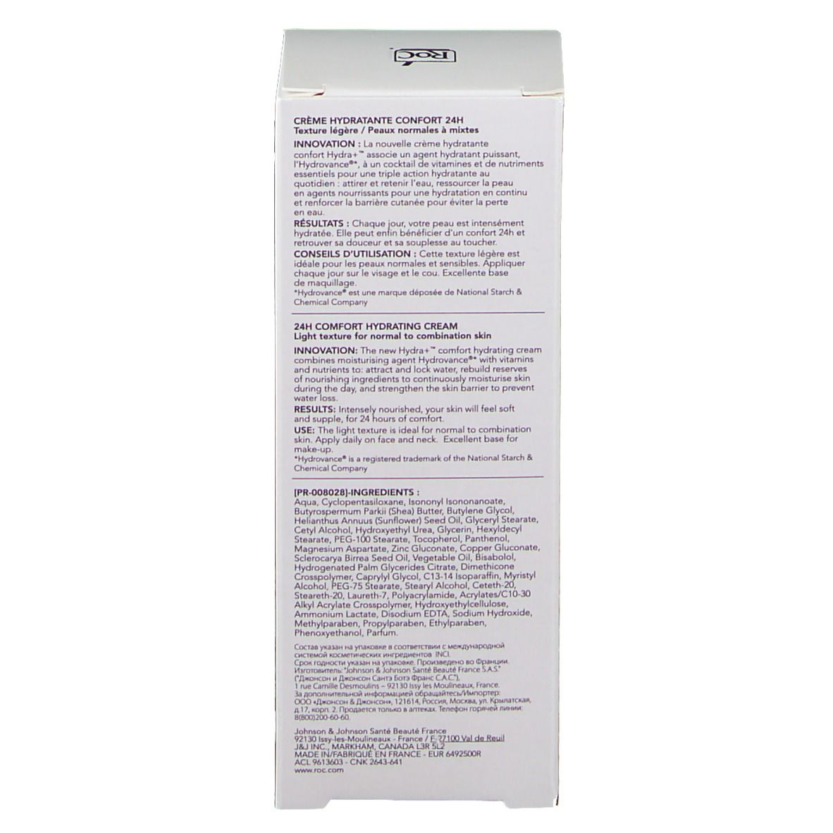 RoC® HYDRA+™ 24h-Komfort-Feuchtigkeitscreme