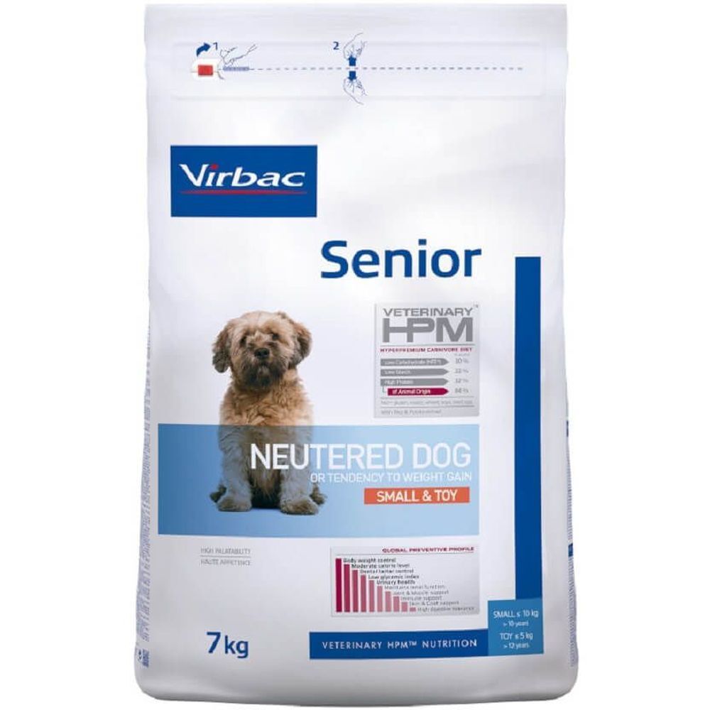 Virbac HPM Senior Neutered Dog Small & Toy