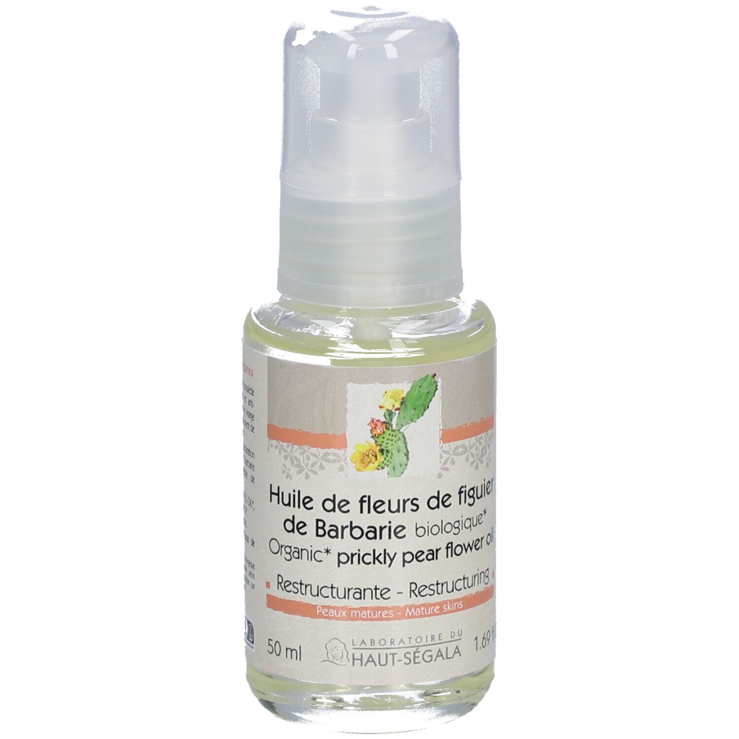 Laboratoire du Haut-Ségala Huile de Fleurs de Figuier de Barbarie Bio
