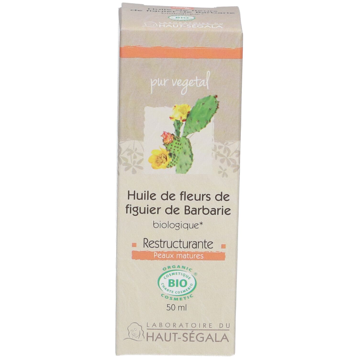 Laboratoire du Haut-Ségala Huile de Fleurs de Figuier de Barbarie Bio