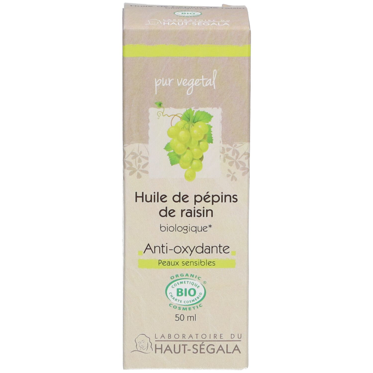 Laboratoire du Haut-Ségala Huile de Pépins de Raisin Bio