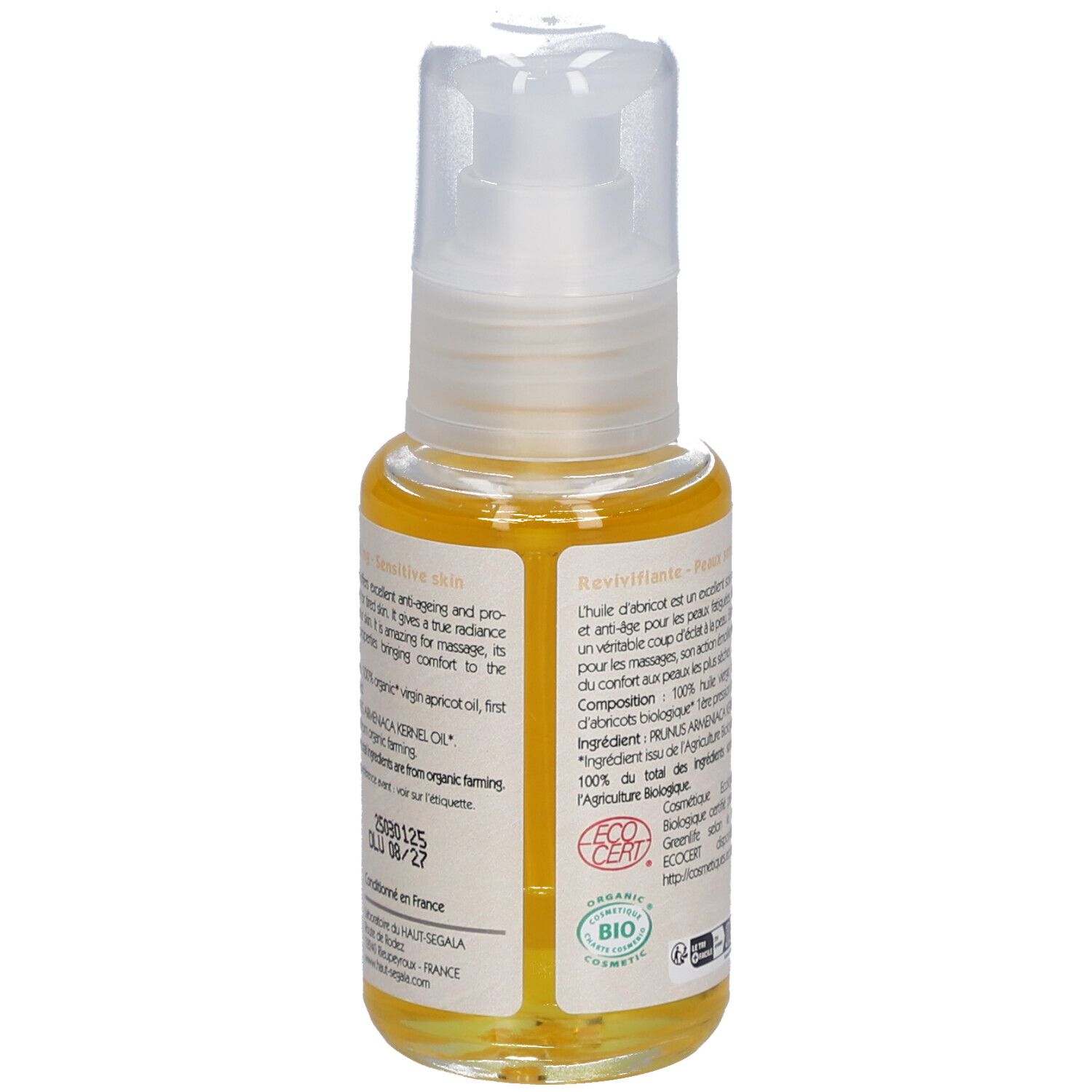 Laboratoire du Haut-Ségala Bio-Aprikosenöl