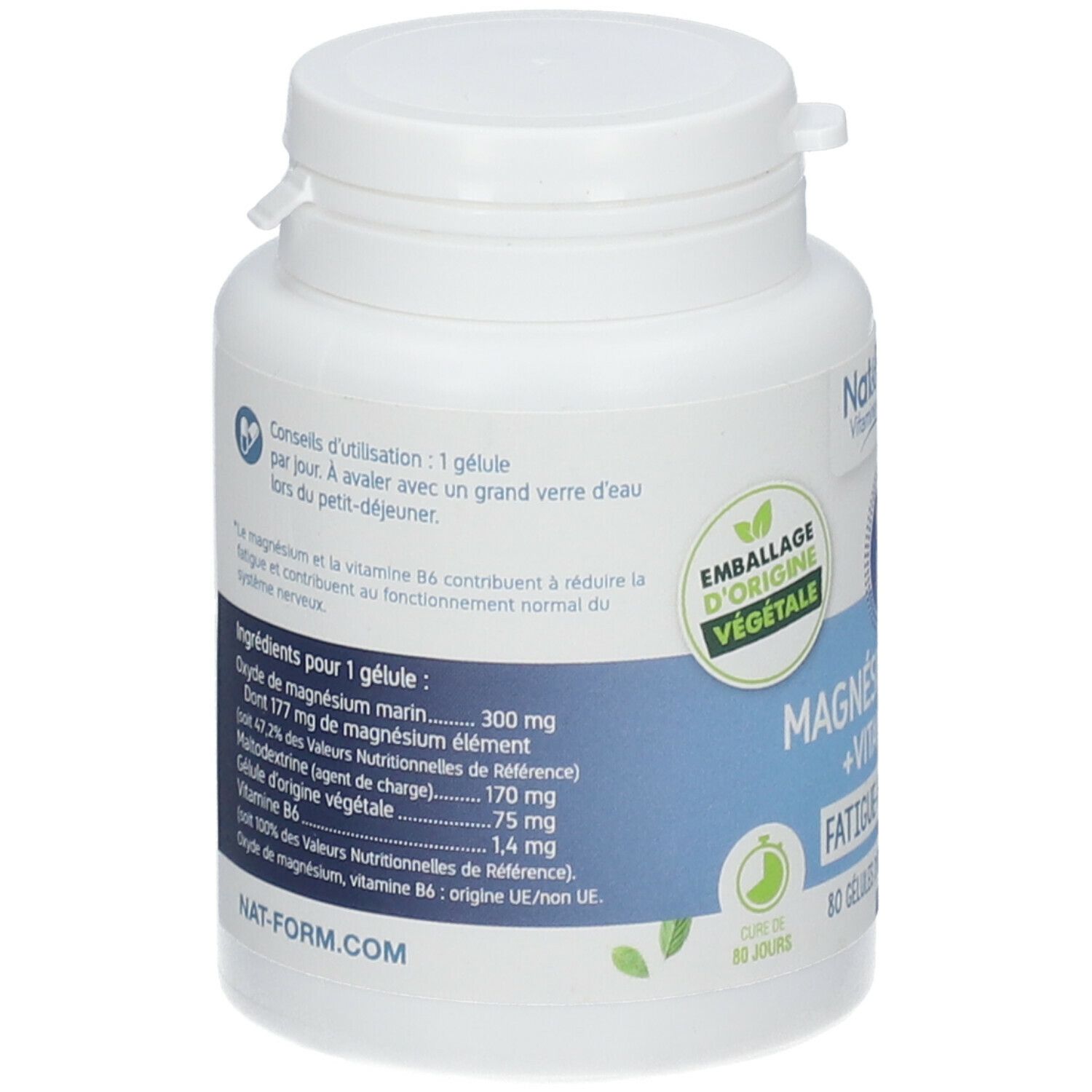 Nat & Form Magnesium + Vitamin B6