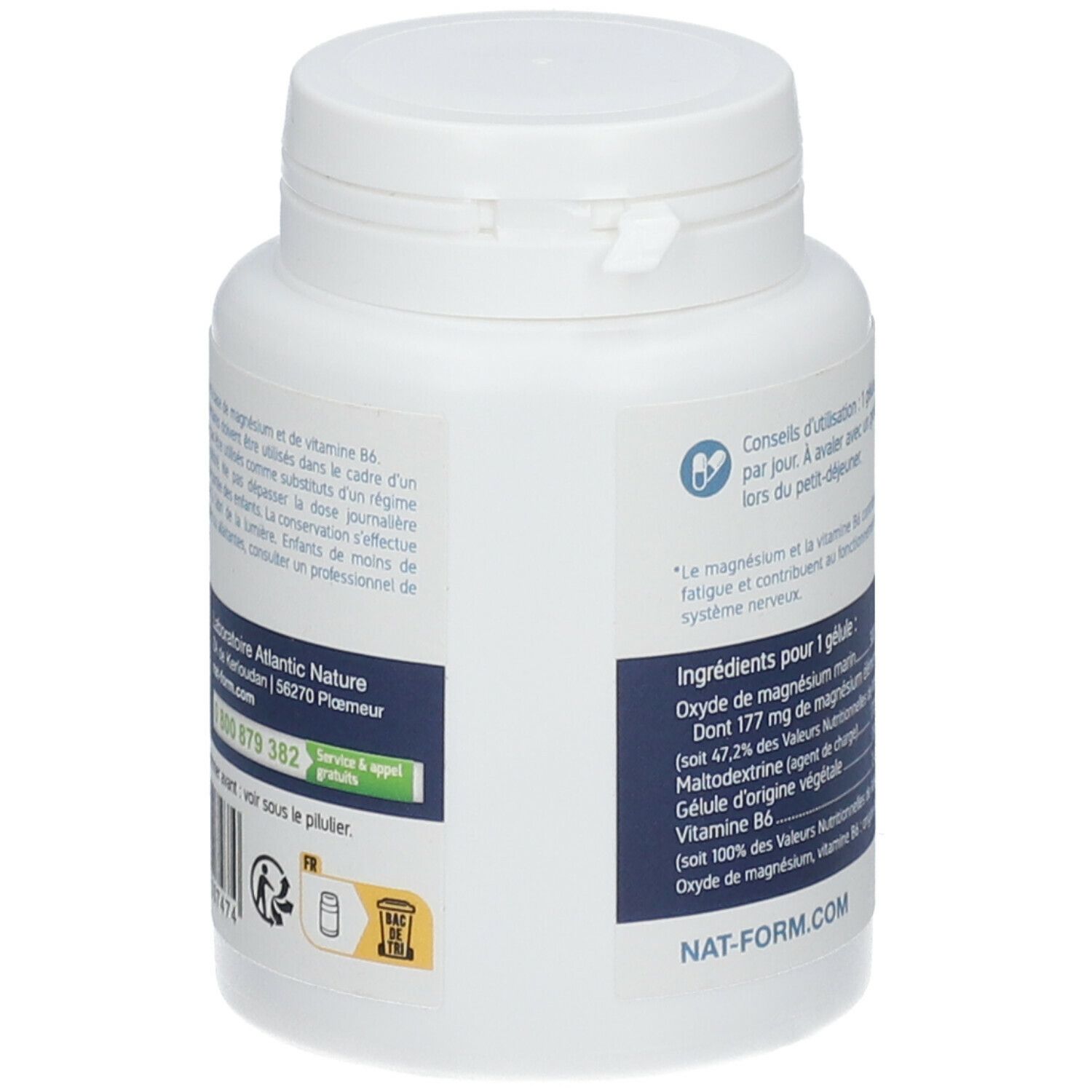 Nat & Form Magnesium + Vitamin B6