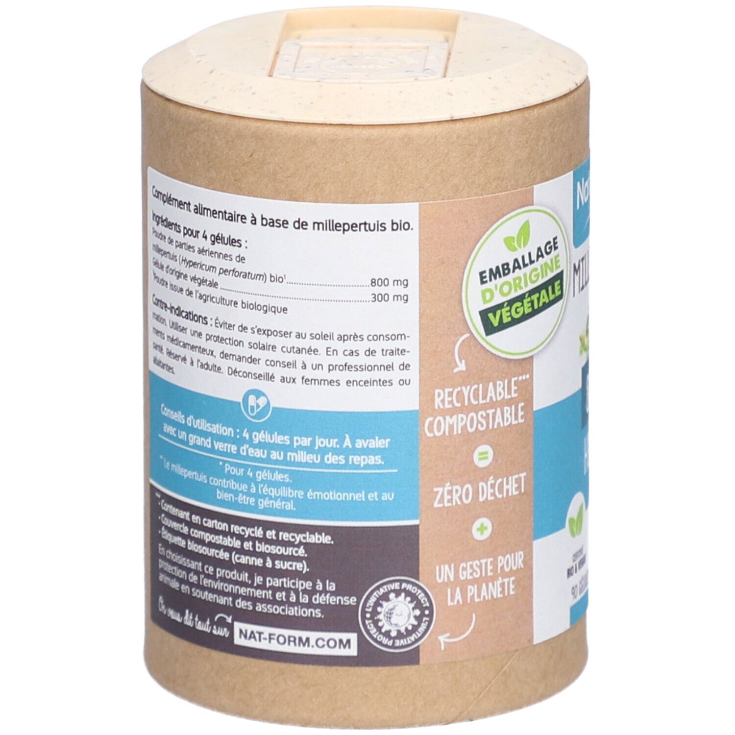 Nat&Form Millepertuis Bio Humeur