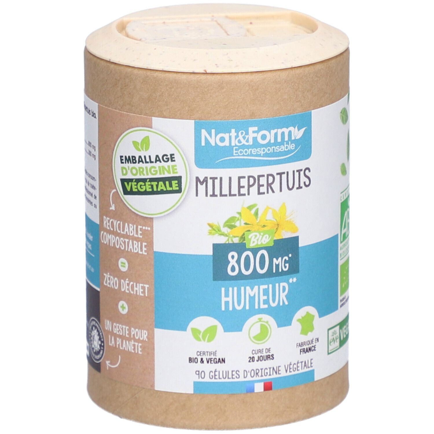 Nat&Form Millepertuis Bio Humeur