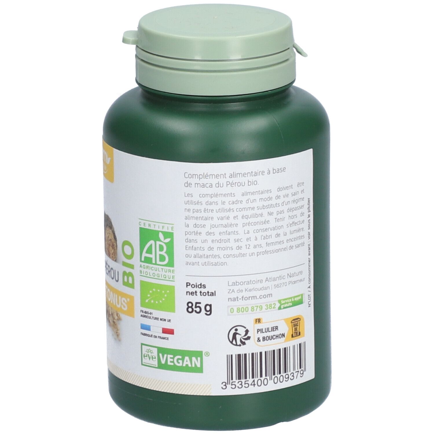 Nat&Form MACA DU PÉROU BIO