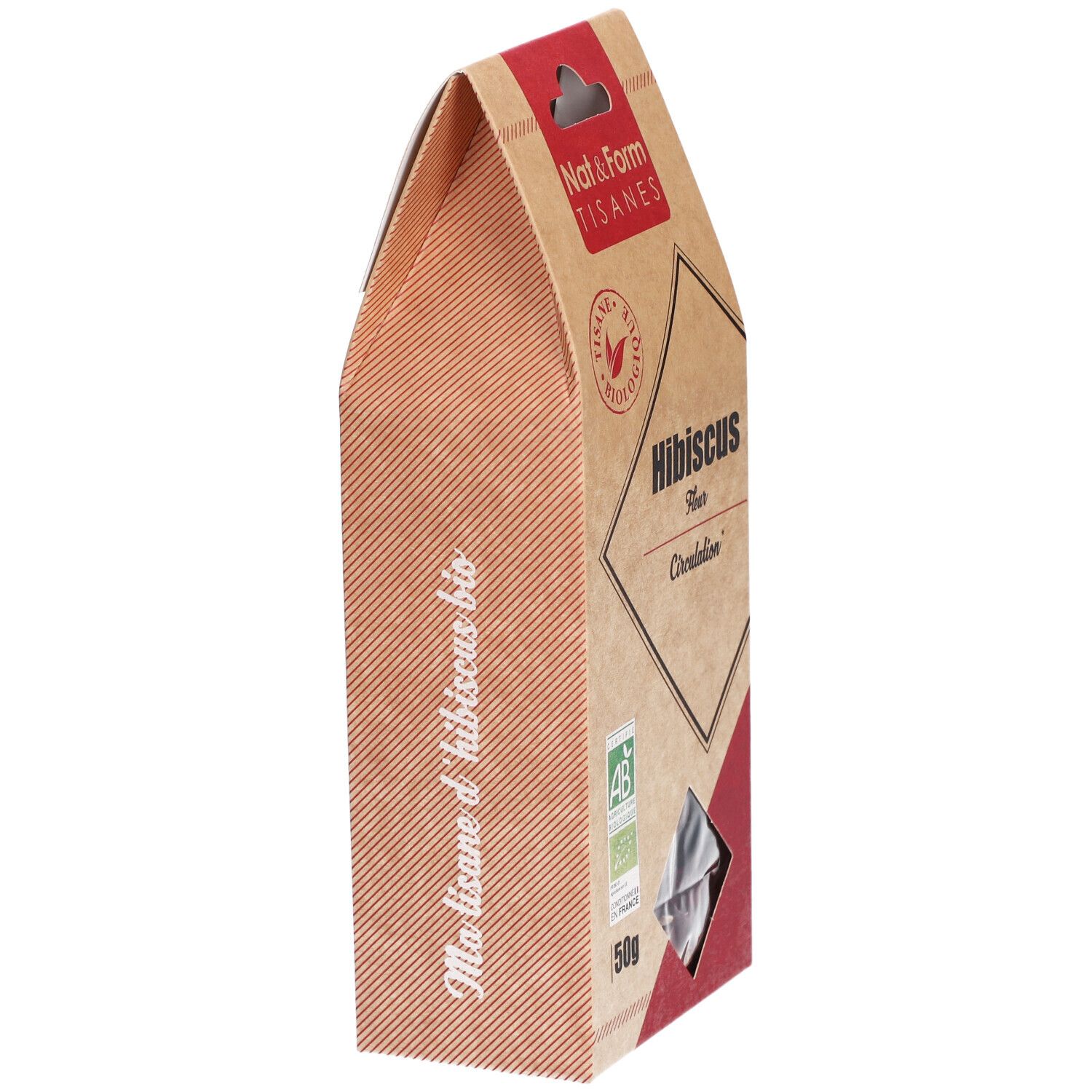 Nat&Form Tisane Hibiskus bio