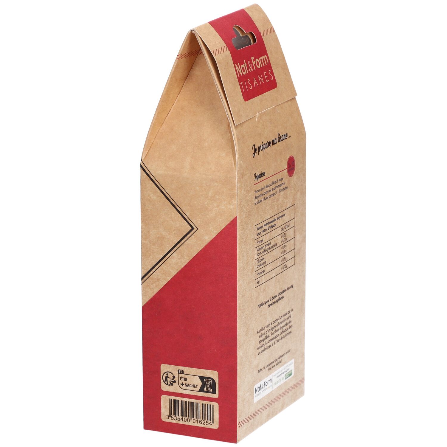 Nat&Form Tisane Hibiskus bio