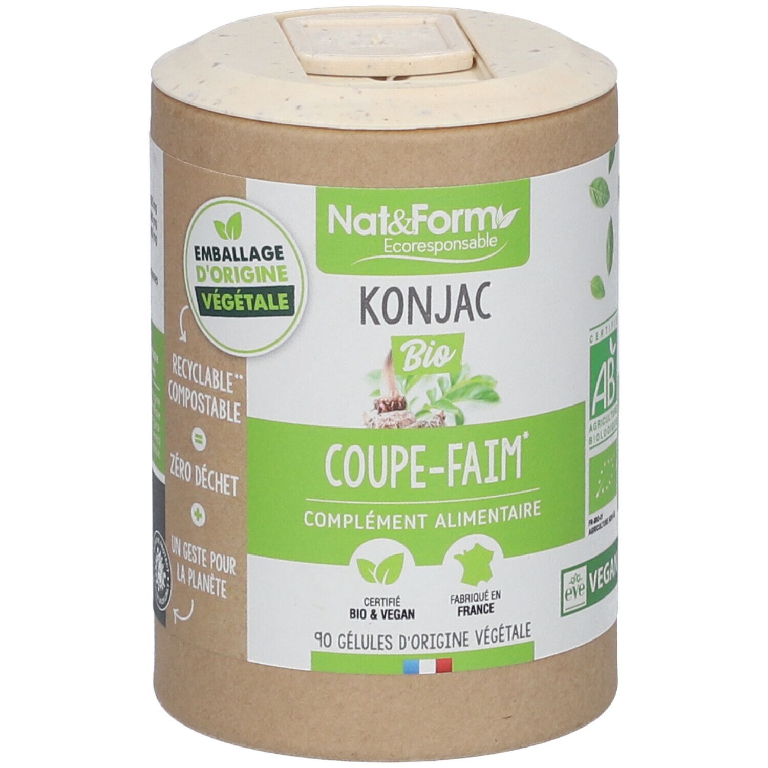 Nat & Form Ecocert® Konjak Bio