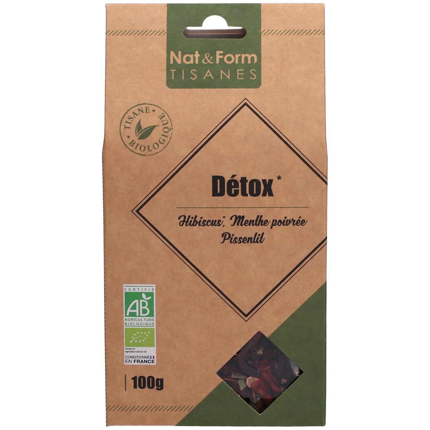 Nat&Form Tisane Détox bio