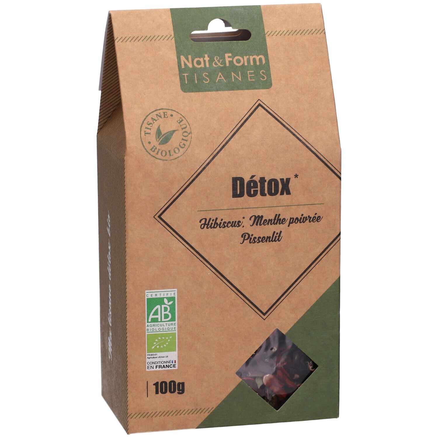 Nat&Form Tisane Détox bio