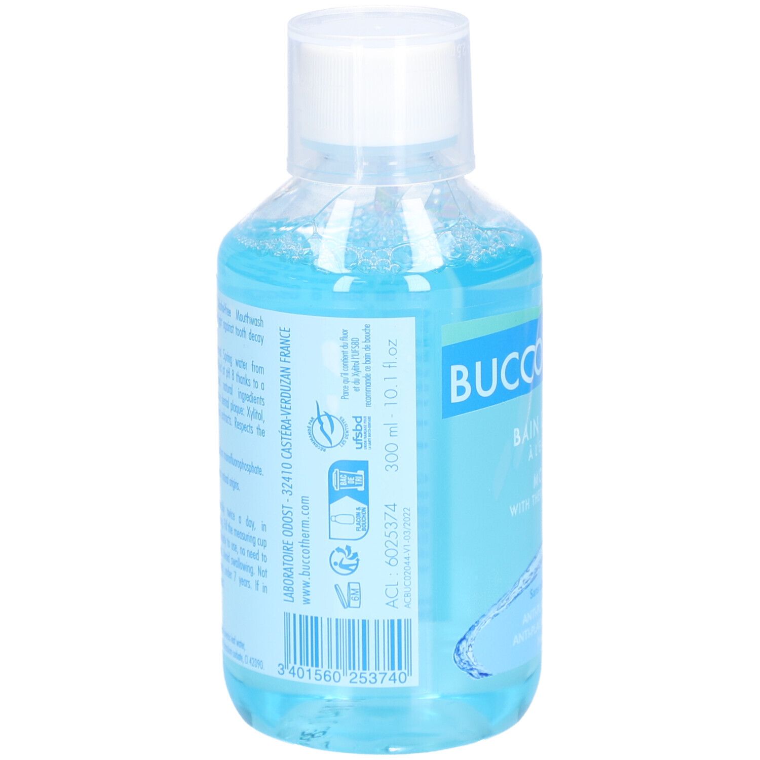 Buccotherm Thermalwasser-Mundwasser ohne Alkohol