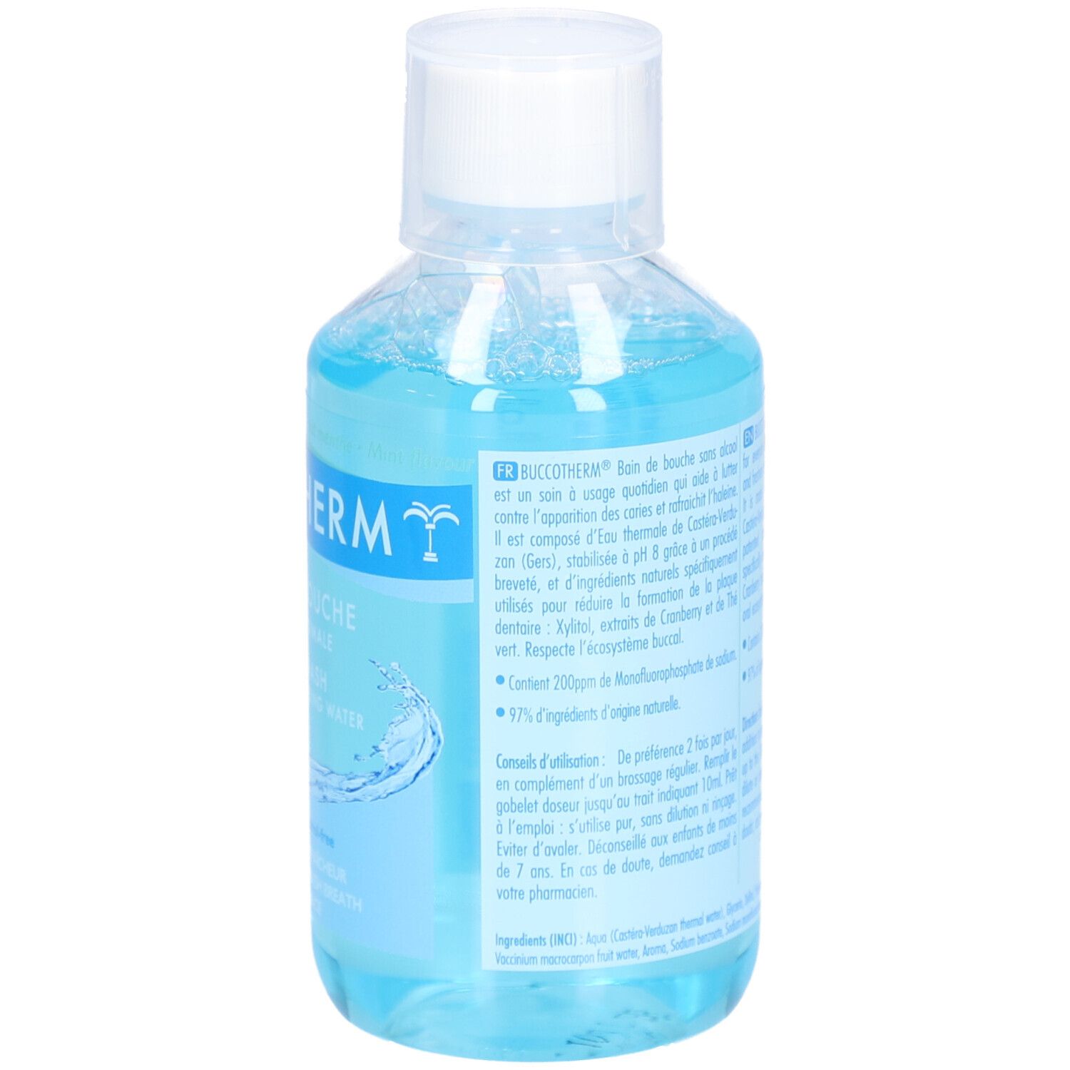 Buccotherm Thermalwasser-Mundwasser ohne Alkohol