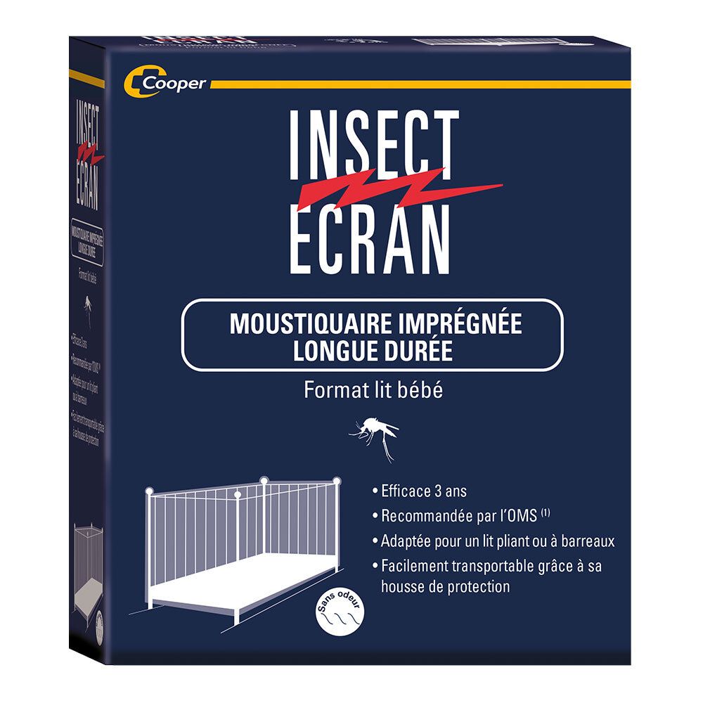 INSECT ECRAN Imprägniertes Moskitonetz Baby