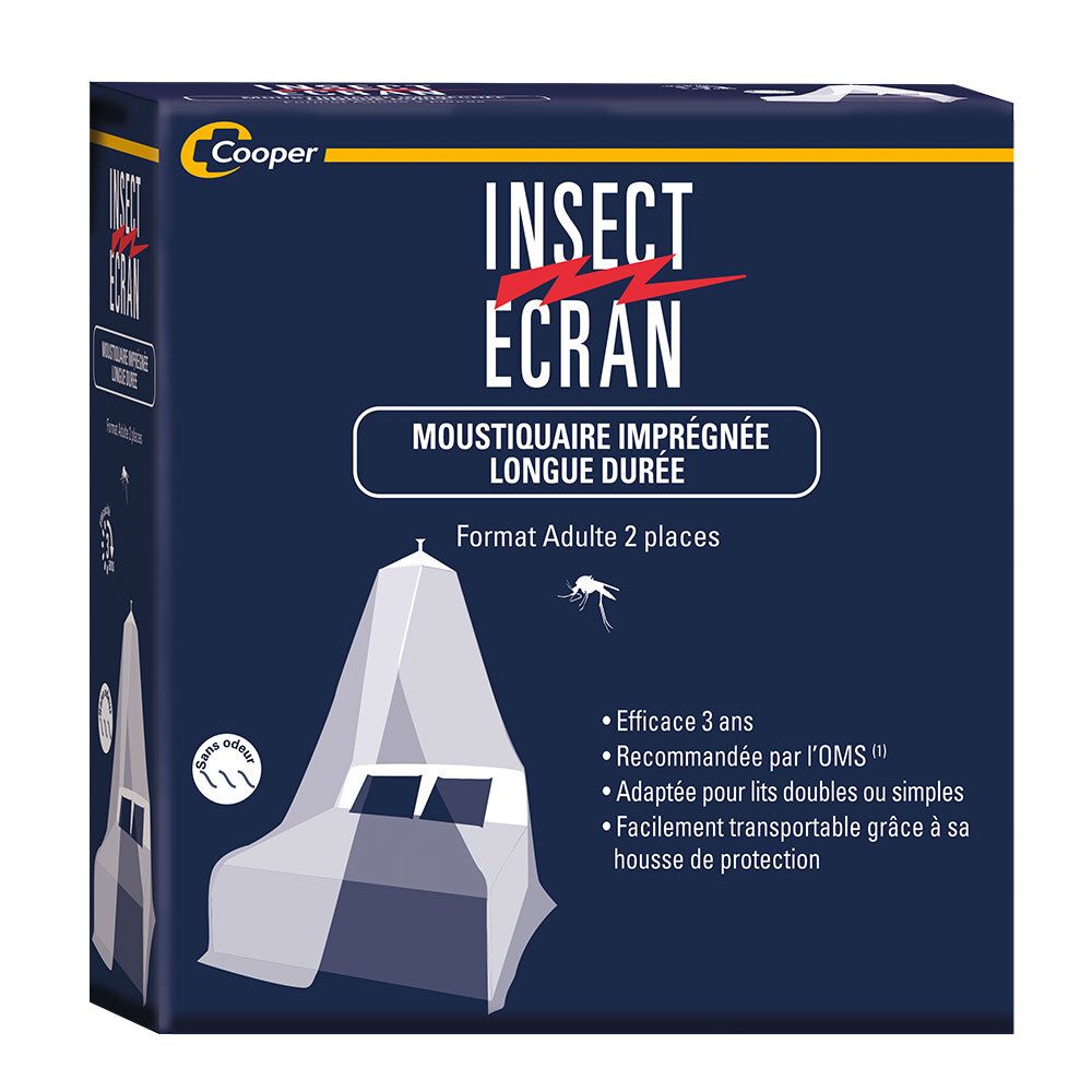 INSECT ECRAN Imprägniertes Moskitonetz Erwachsene