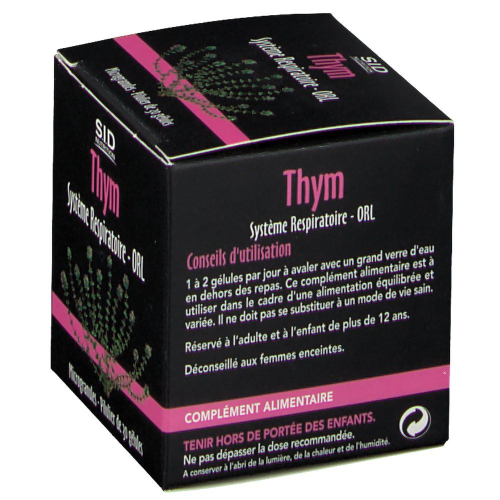 SID NUTRITION Thymian Atemwegssystem - HNO