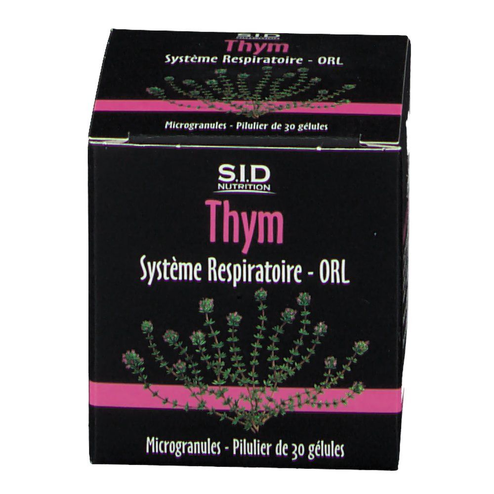 SID NUTRITION Thymian Atemwegssystem - HNO