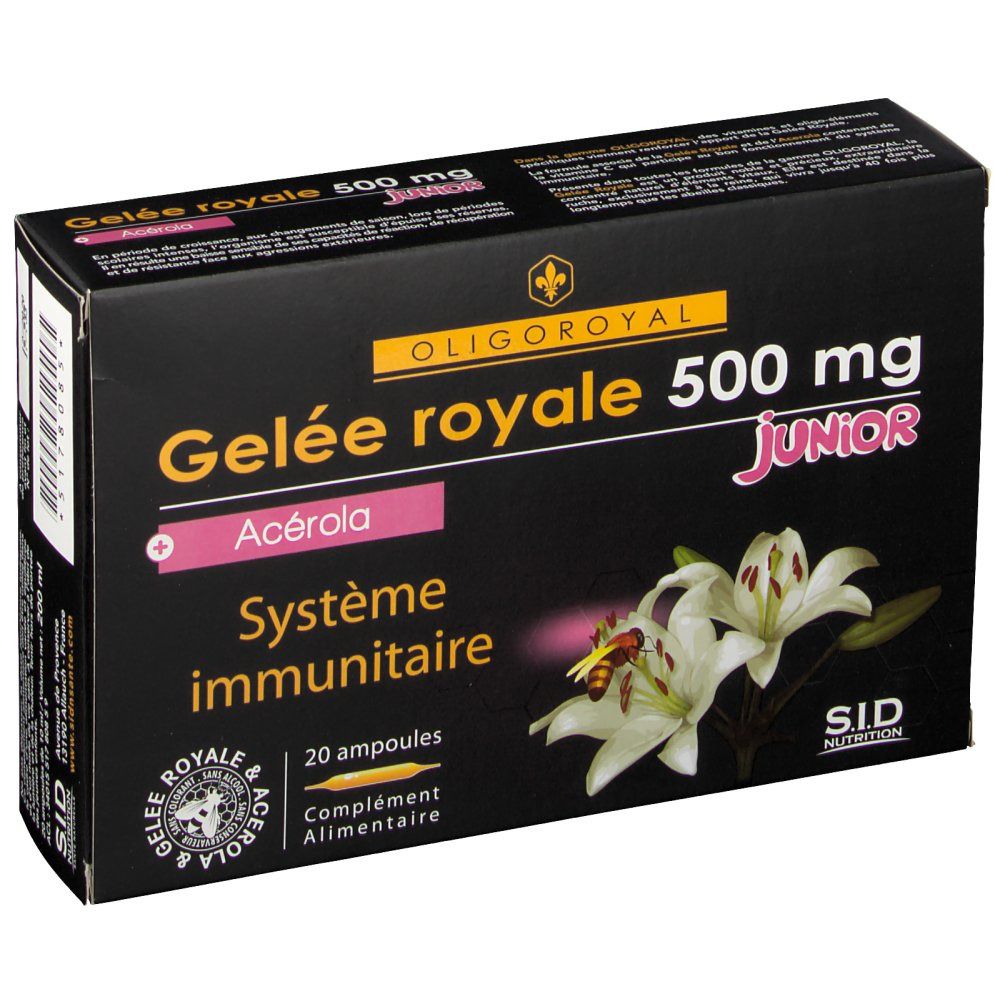 SID Nutrition OLIGOROYAL Gelée royale Junior