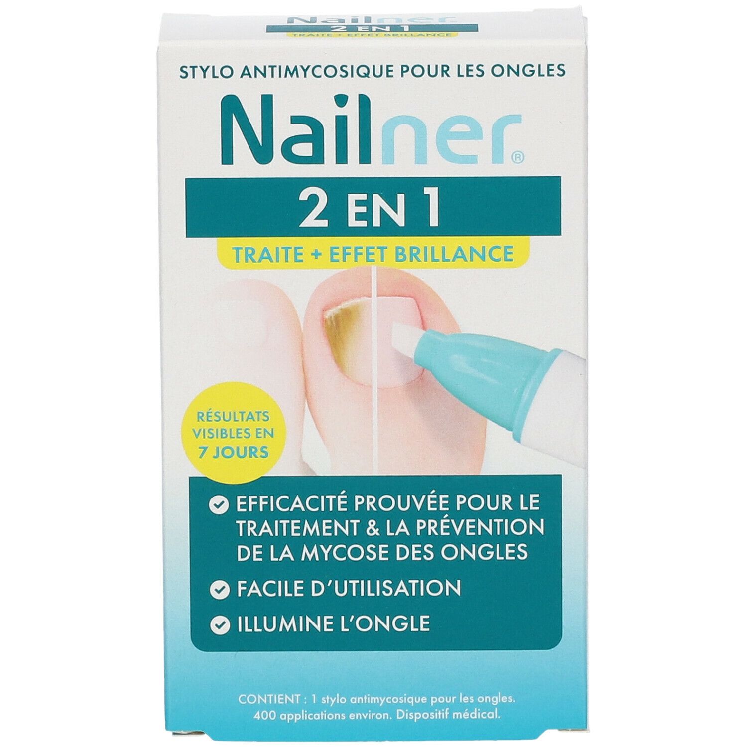 nailner® Mycose des Ongles 2 en 1