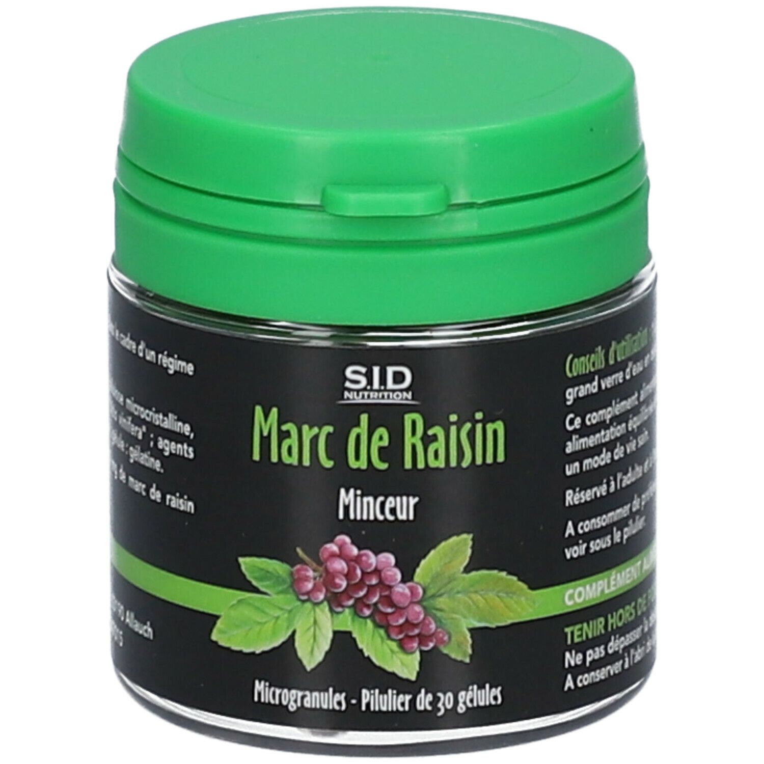 SID Nutrition Traubentrester