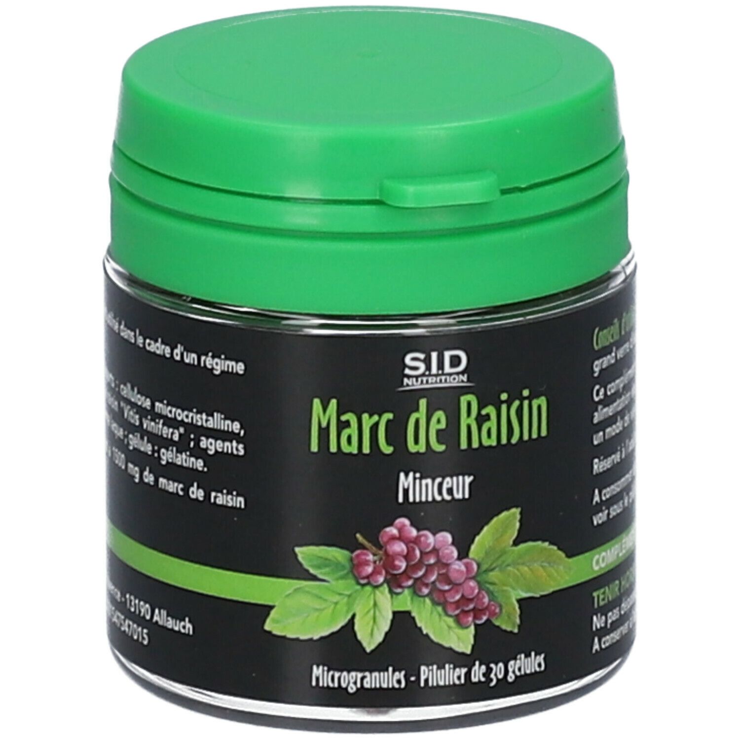 SID Nutrition Traubentrester