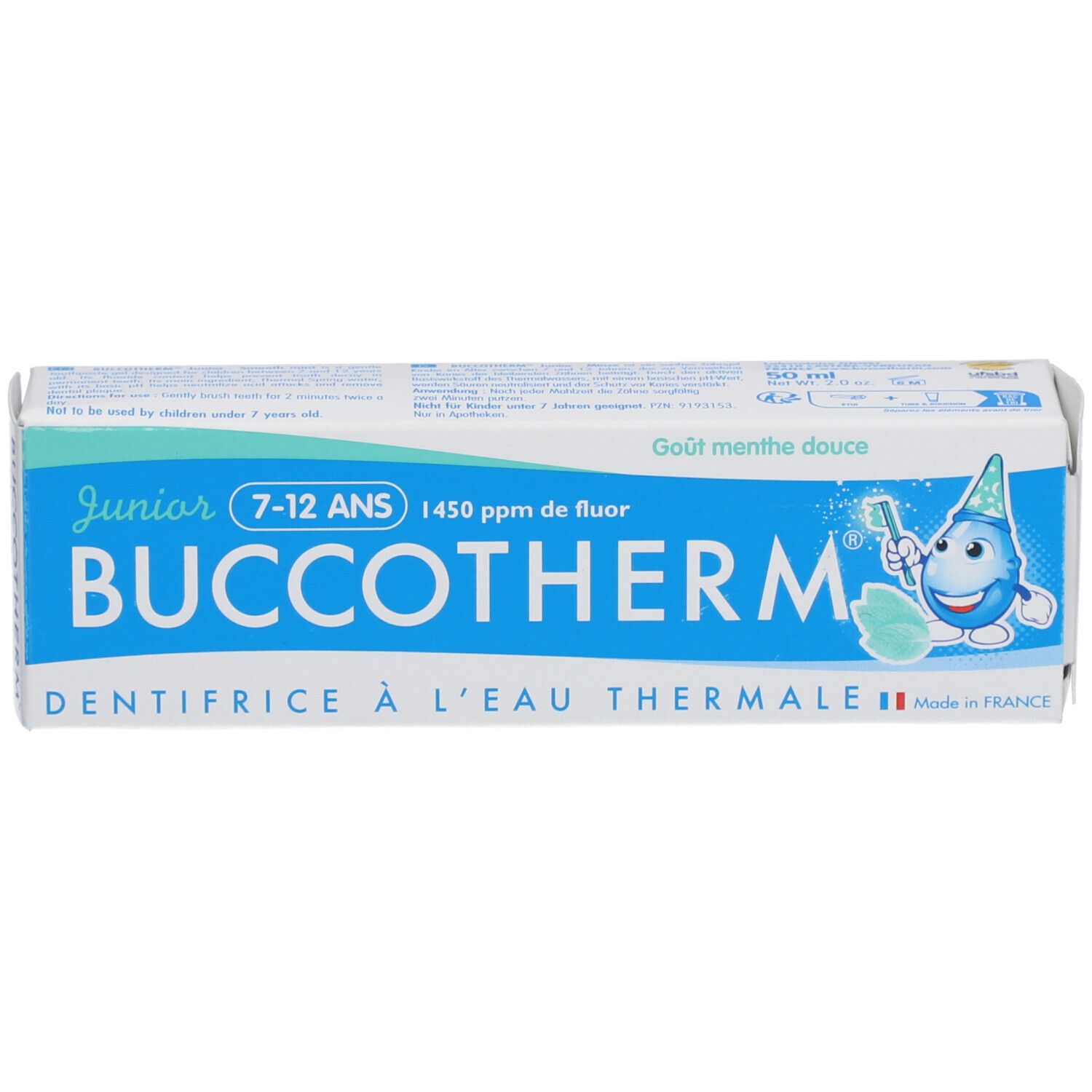 Buccotherm Junior Thermalwasser-Zahnpasta 7-12 Jahre
