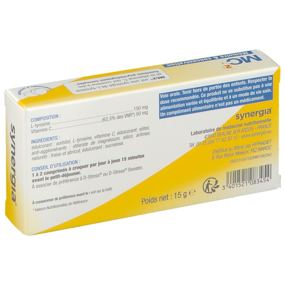 Synergia® MC2 Memory & Konzentration
