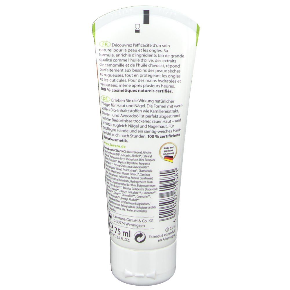 lavera Hand- und Nagelcreme 2 in 1