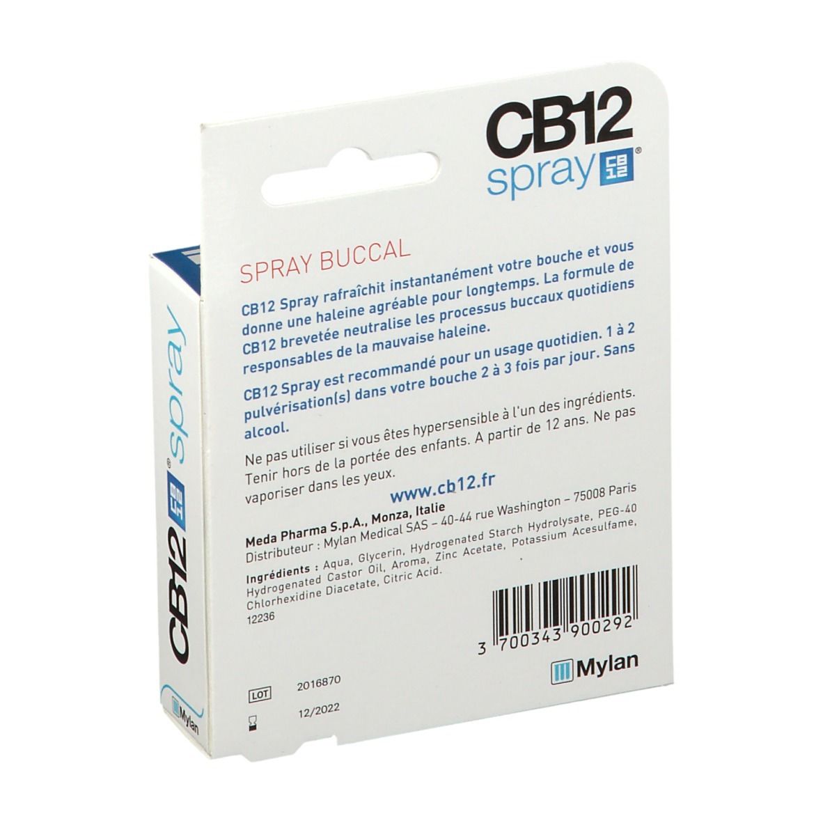 CB12 Spray buccal
