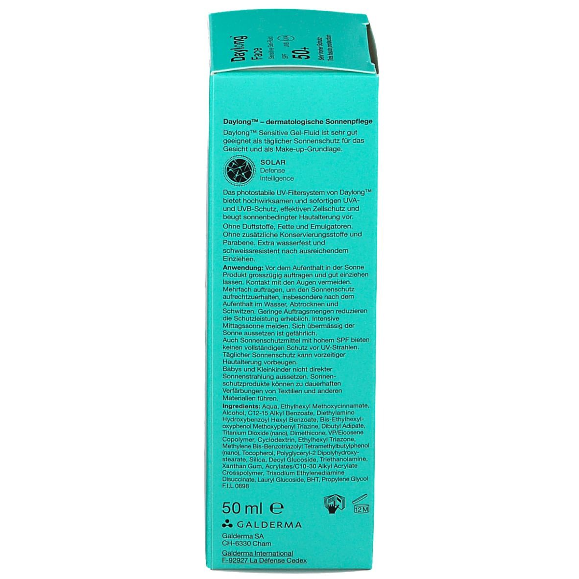 Daylong™ Empfindliches Gesichtslicht Gel-Fluid SPF 30