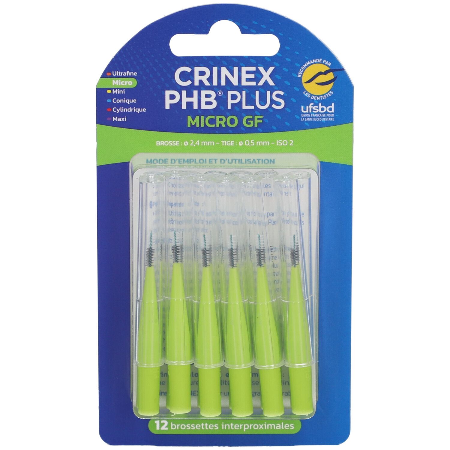 Crinex® PHB Plus Brosses interdentaires Micro Plus GF