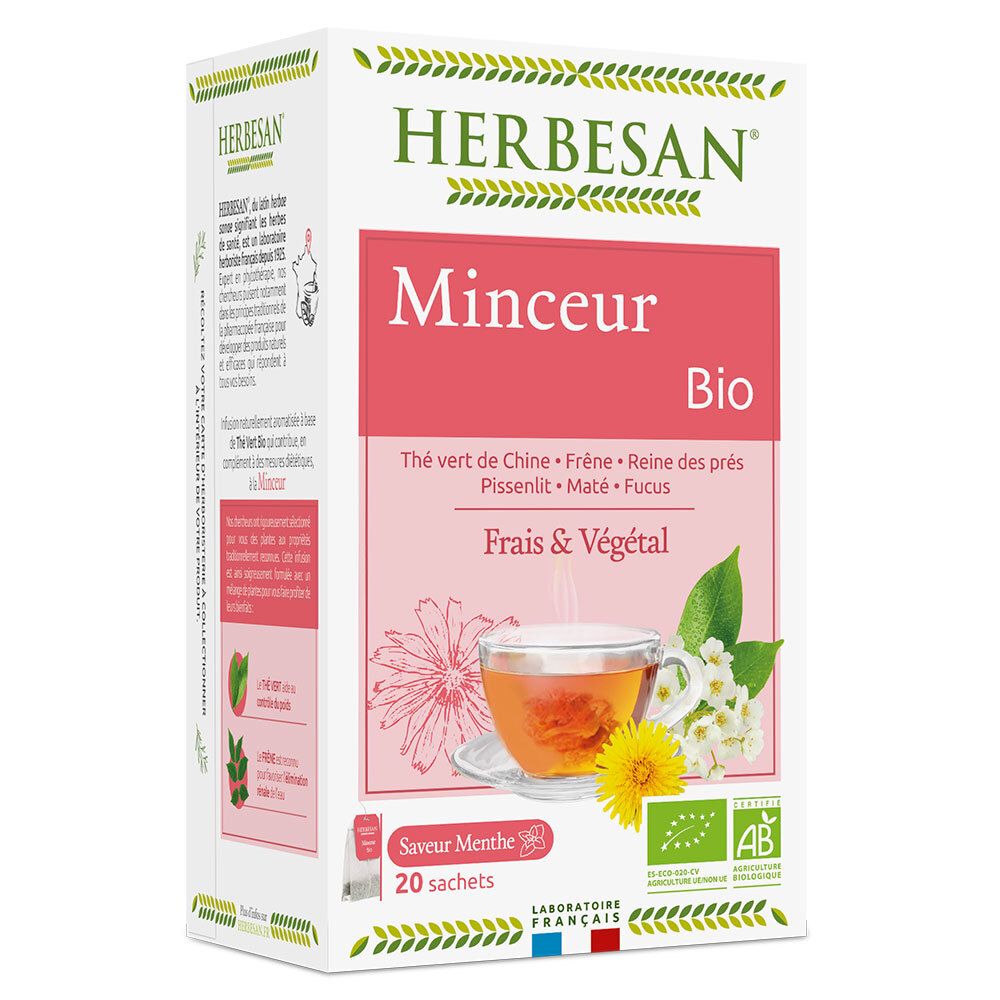 Herbesan® Kräutertee Grüner Tee Bio Schlankheitskur Nr. 6