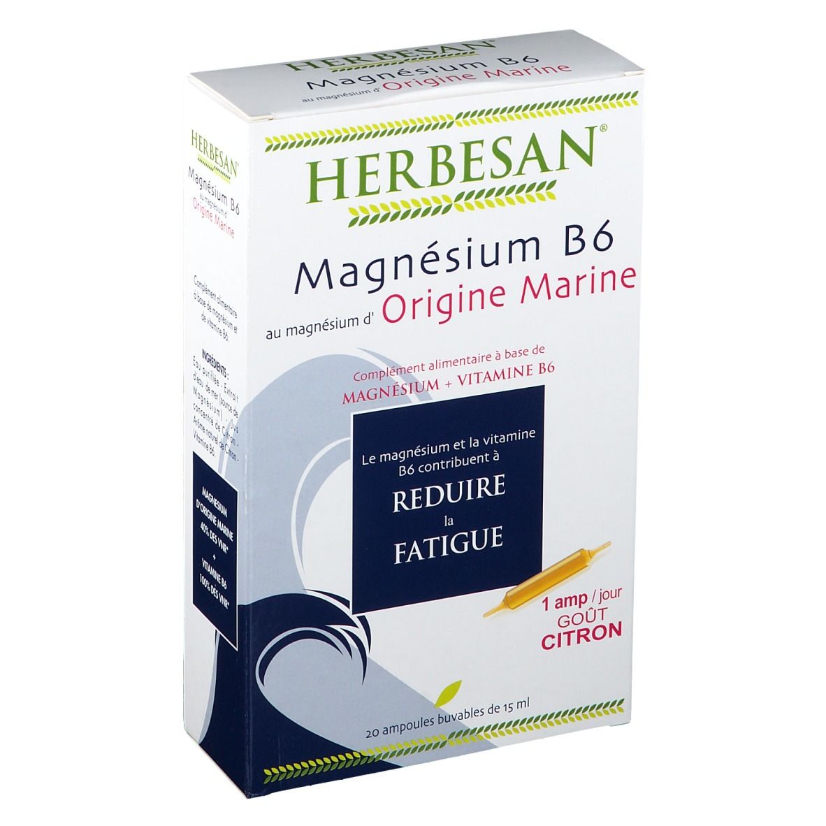 Herbesan® Marine Magnesium B6 Ampulle