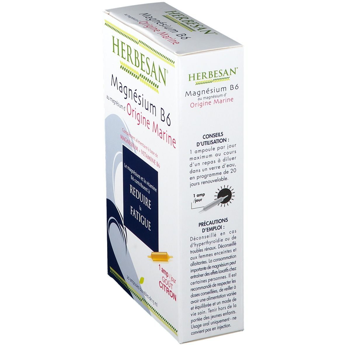 Herbesan® Marine Magnesium B6 Ampulle