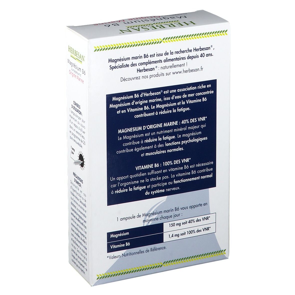 Herbesan® Marine Magnesium B6 Ampulle
