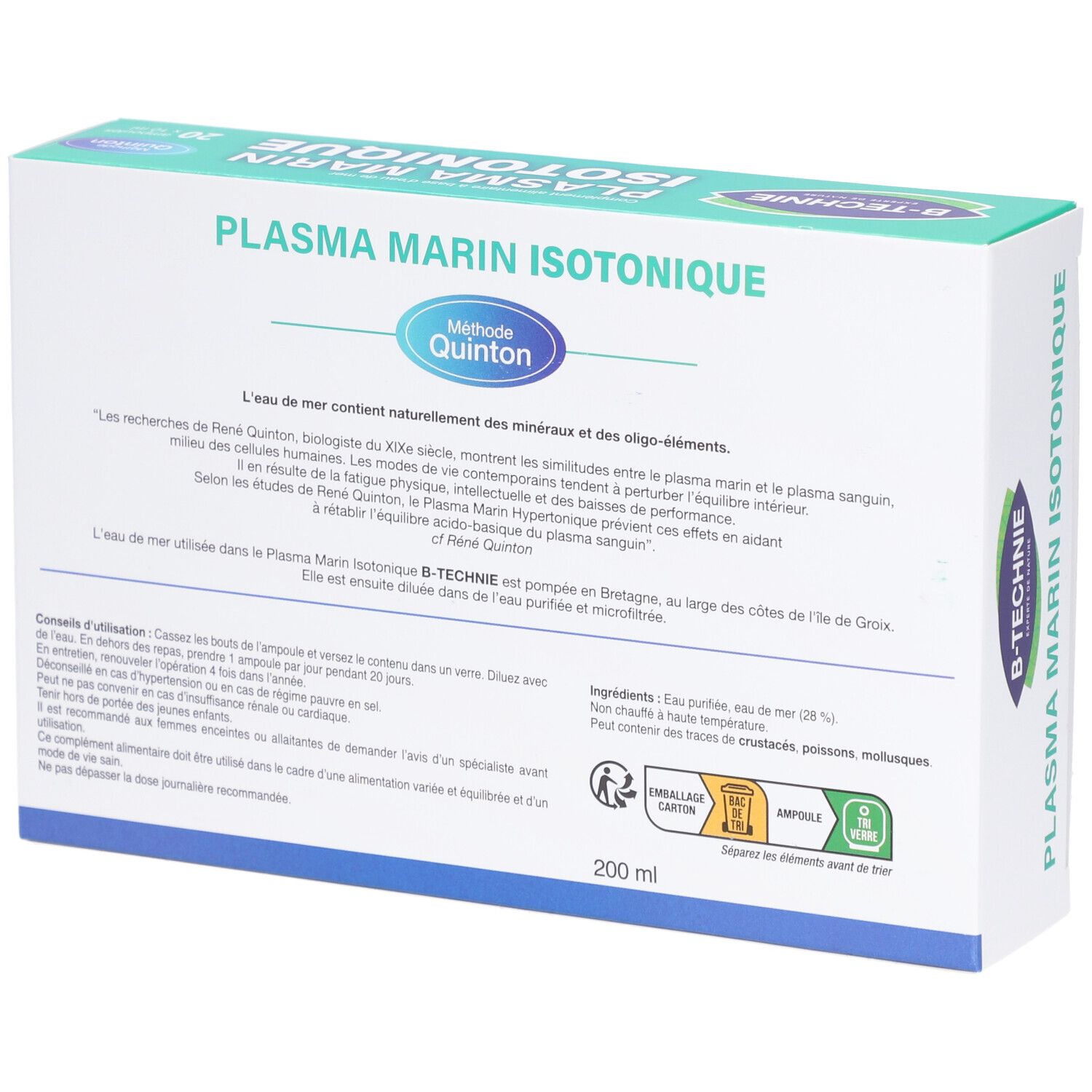 BIO-TECHNIK ISOTONISCHES MEERESPLASMA