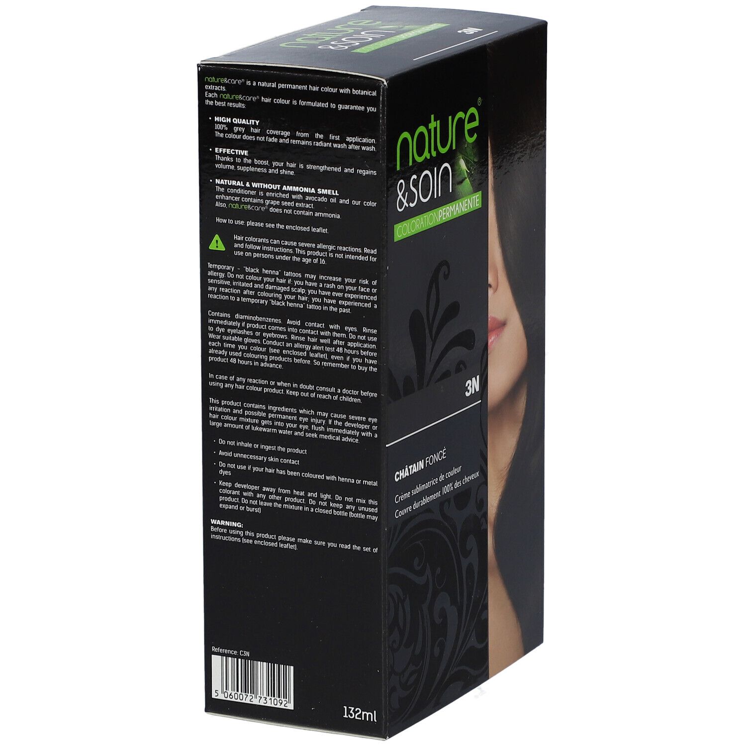 nature & soin® Chataîn foncé 3N